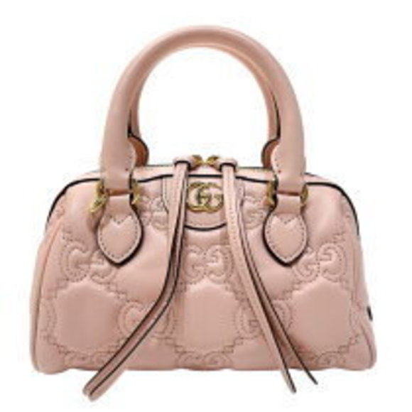 Gucci Handbags - GUCCI GG Matelasse handbag pink Marmont leather